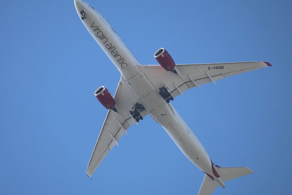 Virgin Atlantic airplane